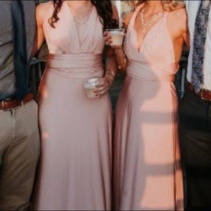 Blush Bridesmaids Dress
